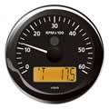 VDO ViewLine Tachometer 6.000 RPM Black 85mm gauge